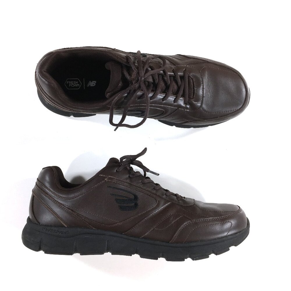 Spira WaveWalker Walking Shoes Mens Size 15 D Brown Leather SWAV111-D
